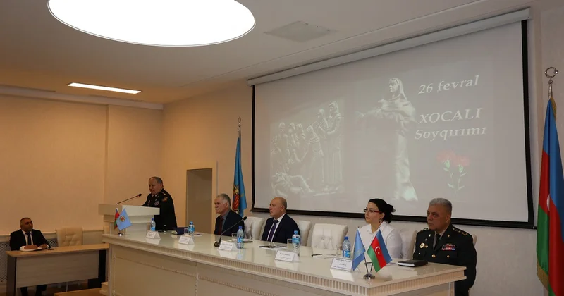 “Xocalı: Silinməyən yaddaşımız Ədalətin hökmü” mövzusunda konfrans keçirilib