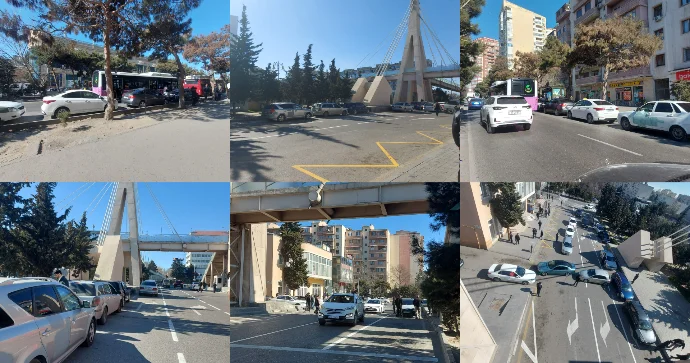 “Şamaxinka”da tıxaca səbəb olan taksilər niyə yığışdırılmır? FOTOLAR