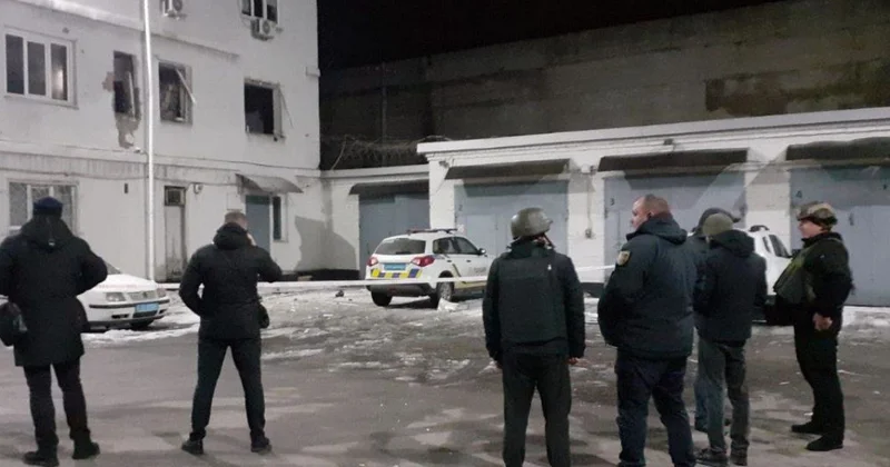Взрыв в отделении полиции в Днепре ФОТО