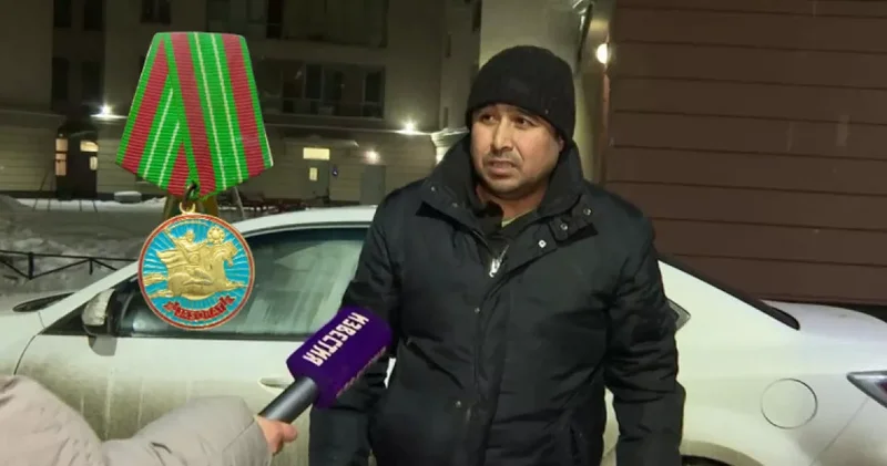 Мирзиёев наградил медалью дворника, спасшего ребенка в Санкт Петербурге