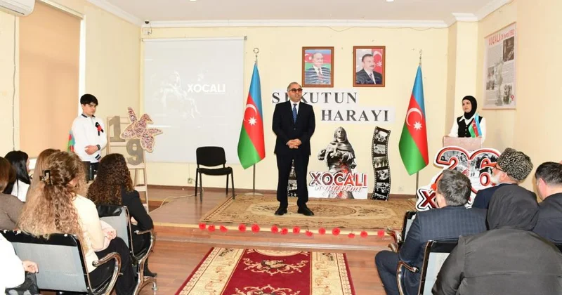 Xocalı faciəsi qurbanlarının xatirəsi Qaradağ rayonunda anılıb