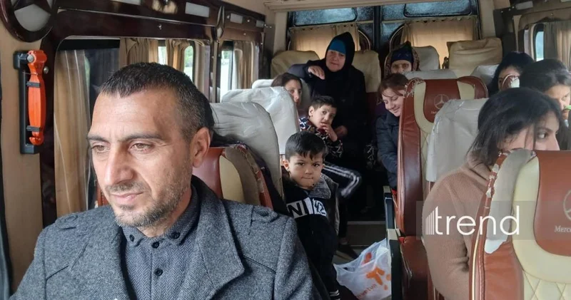 Ağdərənin 4 yaşayış məntəqəsinə növbəti köç karvanları yola salındı FOTO
