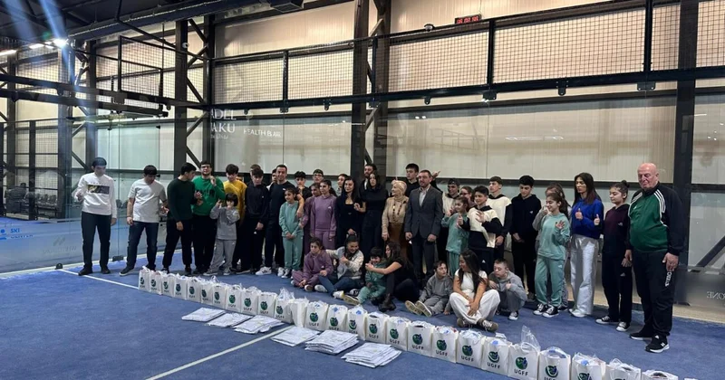 Azərbaycan Uşaq və Gənclər Futbol Federasiyası “Padel hər kəs üçündür” inklüziv idman tədbirində iştirak edib FOTO