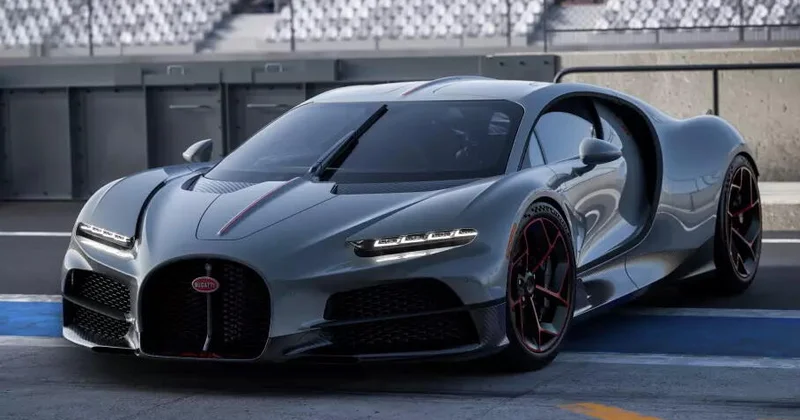 Bugatti Tourbillon обзавелся выхлопной системой с восемью патрубками ФОТО