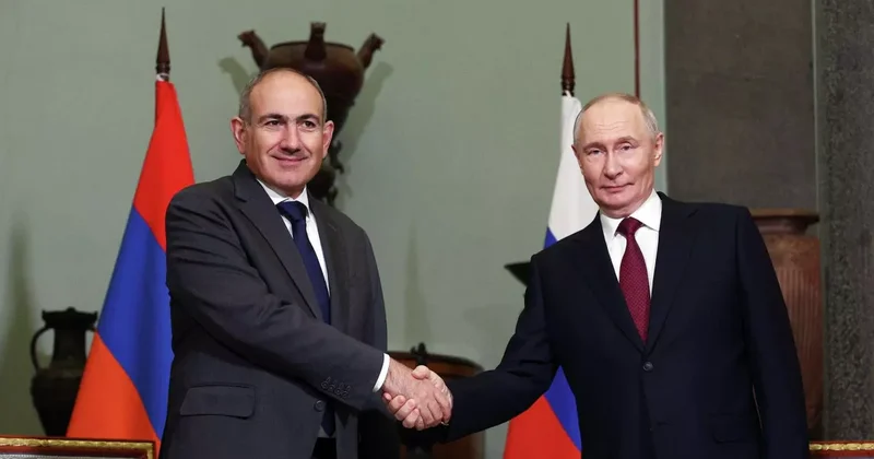 Путин и Пашинян обсудили энергетическое сотрудничество