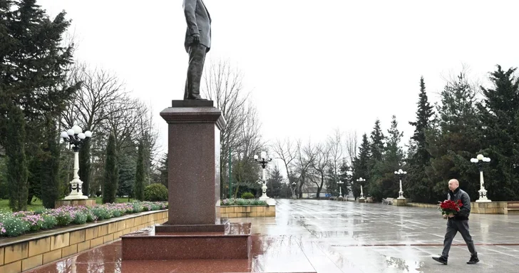Президент Ильхам Алиев совершил визит в Шамахинский район