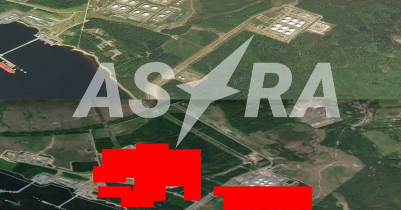 ASTRA: В России горит крупнейший нефтеналивной порт на Балтийском море Видео / Фото