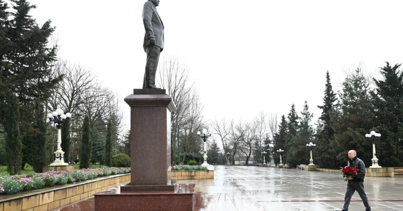İlham Əliyev Şamaxıdadır Fotolar