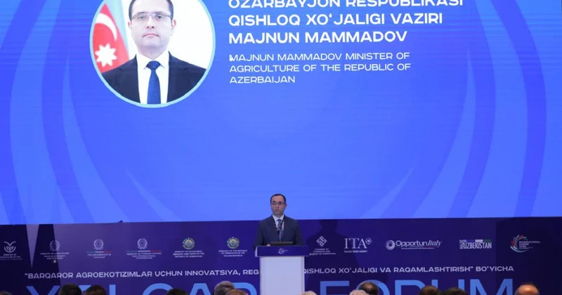 Azərbaycan Daşkənddə aqrobiznes forumunda təmsil olunur
