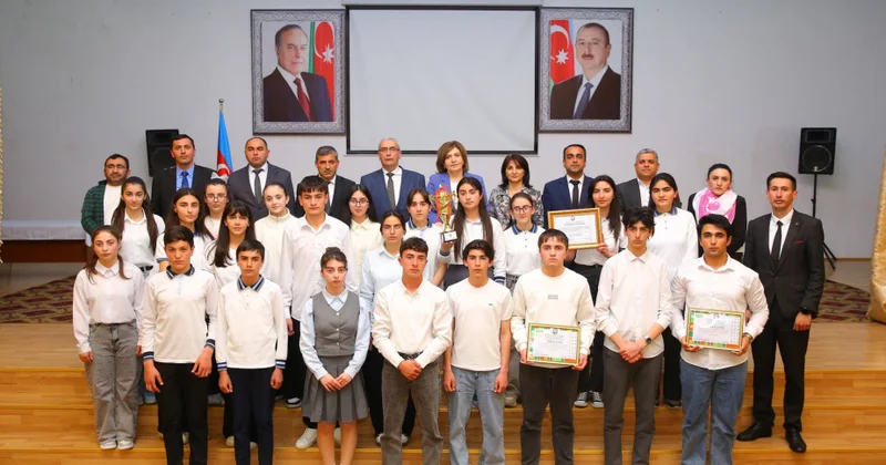 Oğuzda Xəmsə Milli İntellektual Oyununun qalibləri mükafatlandırılıb