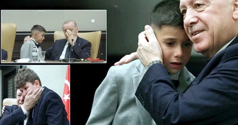 “Siz bu ölkənin sabahısınız” Ərdoğan kreslosunu şagirdə həvalə etdi