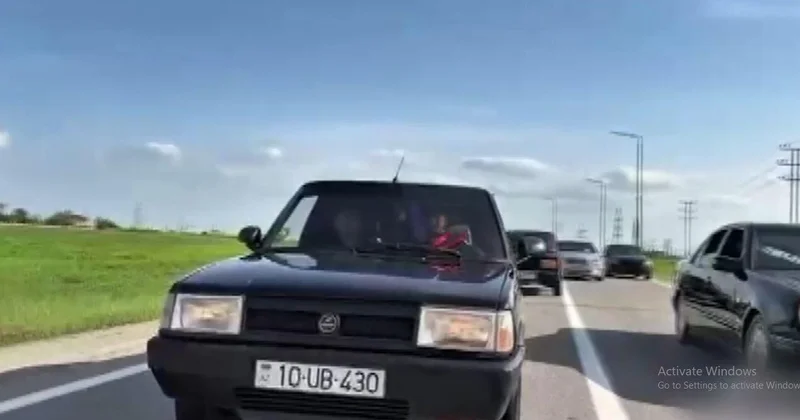В Агсу атохулиганы похвастались трюками и попали под арест ВИДЕО