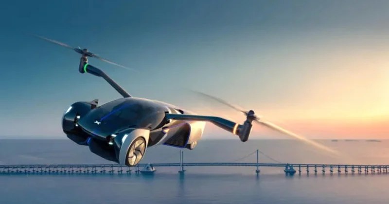 Китайская Xpeng планирует начать массовое производство летающих автомобилей в 2027 году