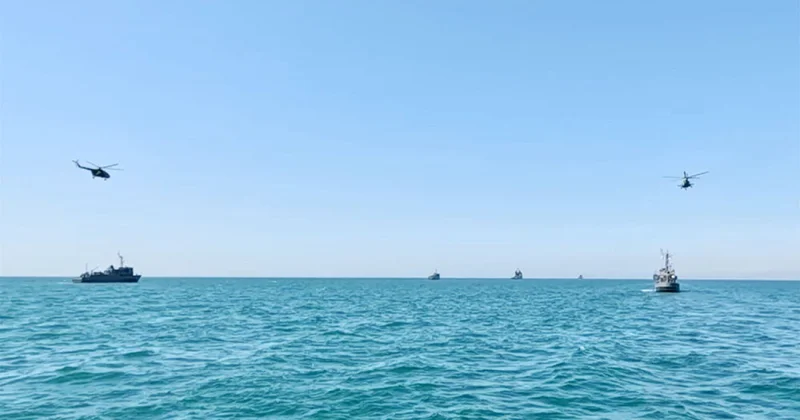 Землетрясение произошло в Каспийском море утром 23 апреля