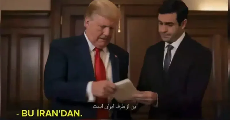 İranın Trampla bağlı hazırladığı video gündəm oldu VİDEO