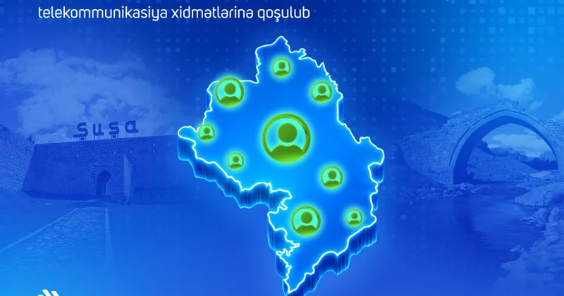 Азтелеком : В этом году в Карабахе к телекоммуникационным услугам подключено около 1400 новых абонентов