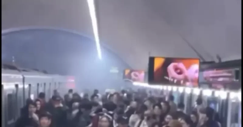 Задымление в алматинском метро