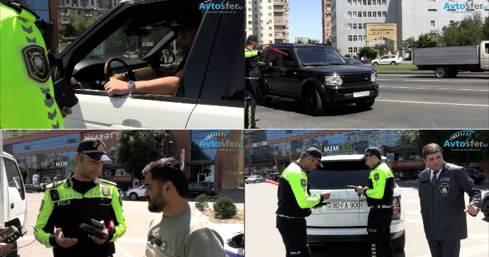 Yasamalda yol polisi qayda pozanları cərimələdi Təmiz hava VİDEO