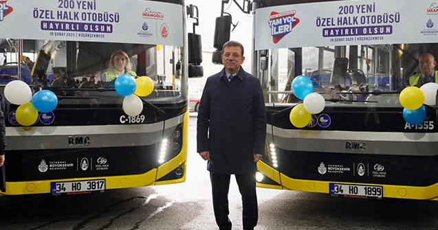 İstanbul avtobuslarında İmamoğlu qadağası
