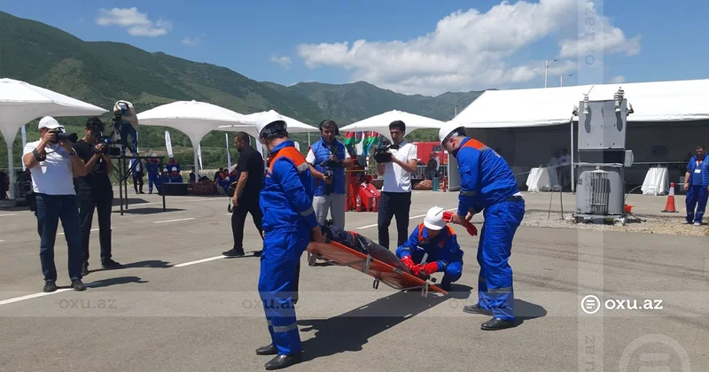 Paylayıcı Şəbəkələrin gənc mütəxəssislərinin Peşə Ustalığı yarışının ikinci günü keçirilir
