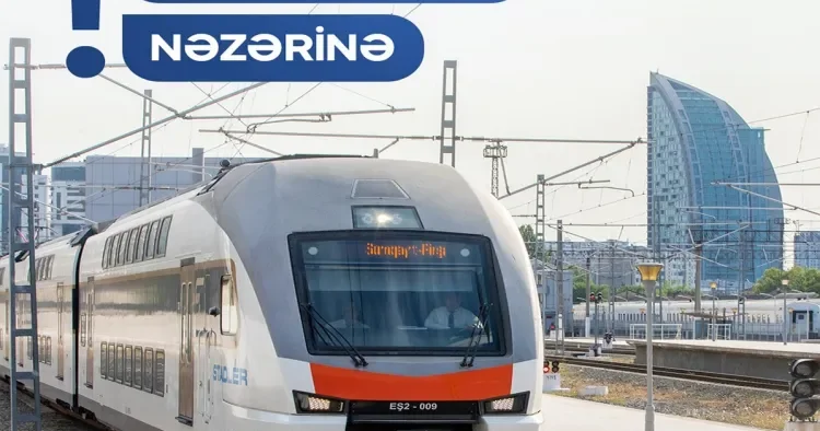 Müstəqillik Günündə qatarlar bu cədvəl üzrə hərəkət EDƏCƏK