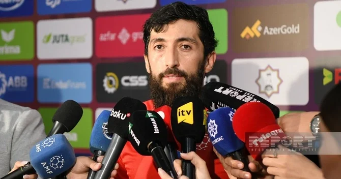 Azərbaycan millisinin kapitanı: Qrupu lider olaraq başa vuracağımıza inanıram