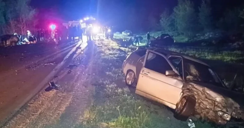 Ağır yol qəzası 5 ölü