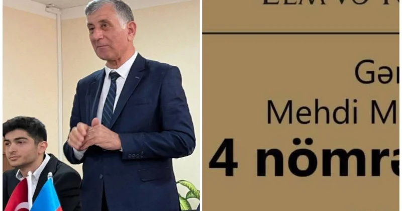 Gəncənin bu məktəbində Əlifba bayramı üçün pul yığılır DİREKTORDAN REAKSİYA