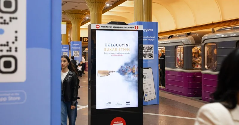 Bakı metrosunda veyp xəbərdarlığı