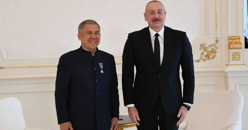 Минниханов пожелал Азербайджану процветания
