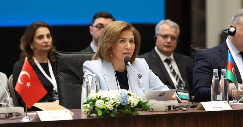 Bahar Muradova Beynəlxalq Ailə Forumunda çıxış edib