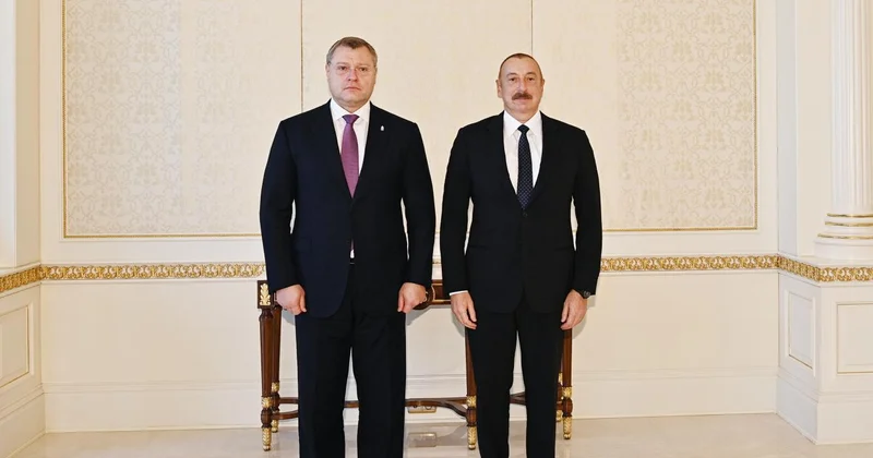 Həştərxan vilayətinin qubernatoru İlham Əliyevi təbrik etdi