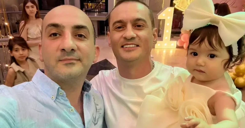 Emil qızı üçün ad günü məclisi keçirdi