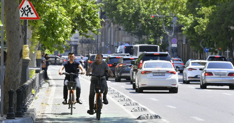 Velosiped və skuter sürənlər qaydalara nə qədər əməl edir? REPORTAJ