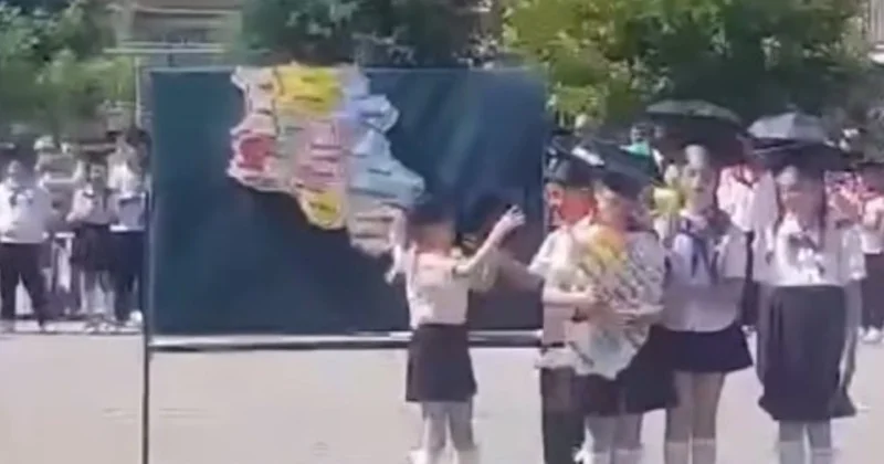 В армянской школе оплакивают Карабах на последнем звонке