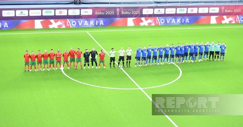Günün sonuncu oyunu: Portuqaliya və Slovakiya futbolçuları qarşılaşdı
