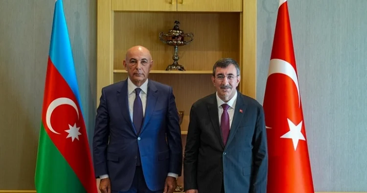 Türkiyənin vitse prezidenti Ədalət Vəliyevi qəıbul edib