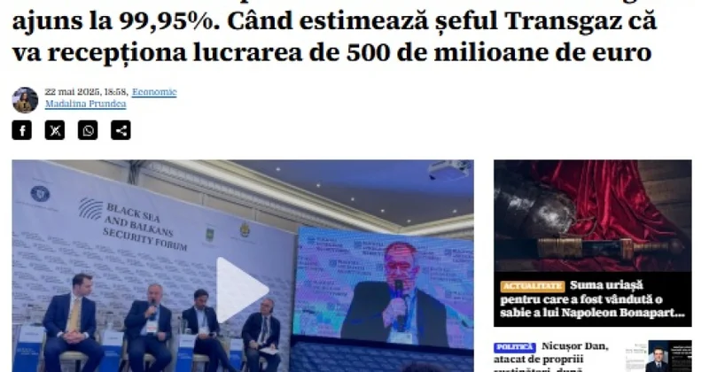 Rumıniya mediası: ölkə Azərbaycanla əməkdaşlığın sayəsində Avropanın enerji təhlükəsizliyində əsas dayaqlardan birinə çevrilir