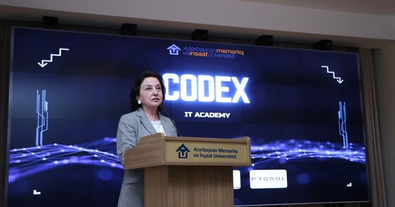 AzMİU da “CODEX” İT Akademiyasının təqdimatı oldu FOTOLAR