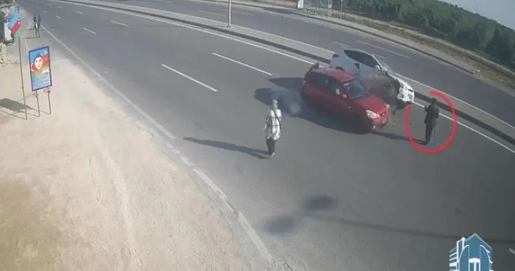 Bakıda piyadaya görə ağır yol qəzası oldu HADİSƏ ANI