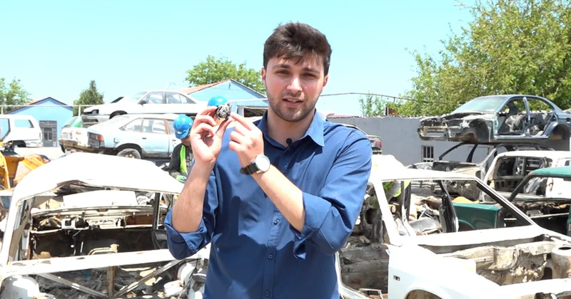 Köhnə avtomobillər bu məkanda parçalanır REPORTAJ