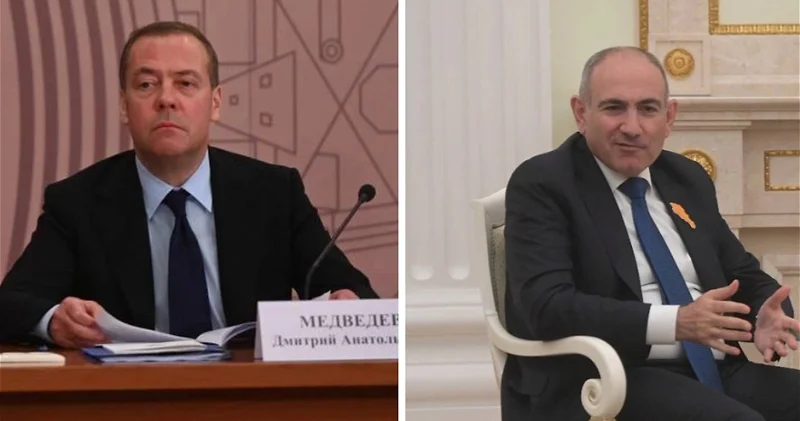 Медведев рекомендовал Пашиняну начинать переговоры о поставках американского СПГ