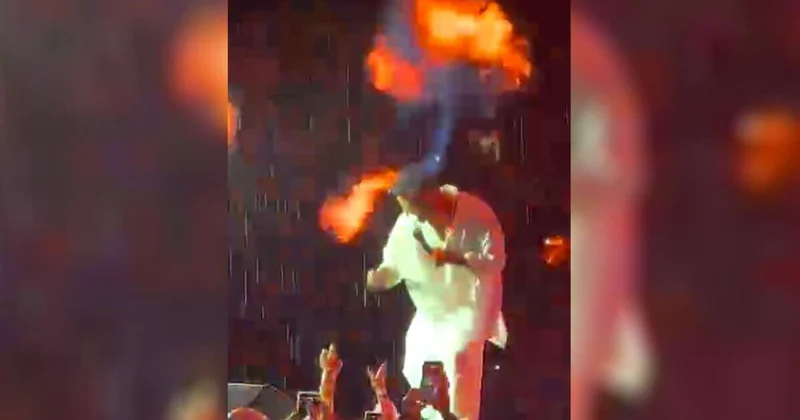 Tan Taşçının konsertində dəhşətli anlar yaşandı VİDEO