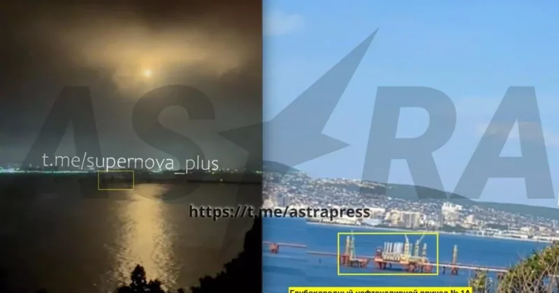 ASTRA: Горит крупнейший нефтеналивной терминал на юге России ВИДЕО/ФОТО