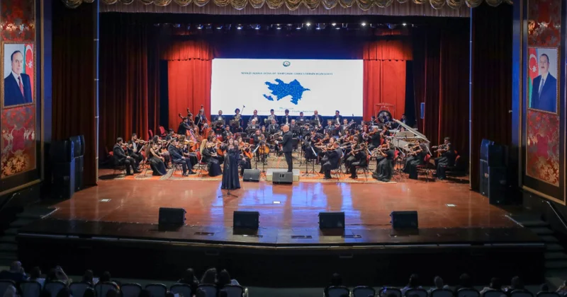 Heydər Əliyev Sarayının Niyazi adına Dövlət Simfonik Orkestri Naxçıvanda möhtəşəm konsert proqramı ilə çıxış edib