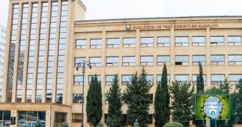 Bu gün Ekologiya və Təbii Sərvətlər Nazirliyi işçilərinin peşə bayramıdır