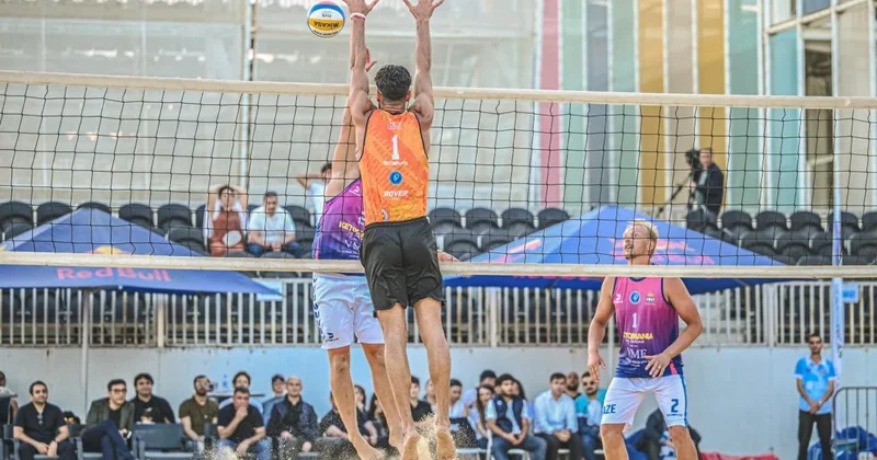 Bakıda çimərlik voleybolu üzrə beynəlxalq turnir keçirilib FOTO