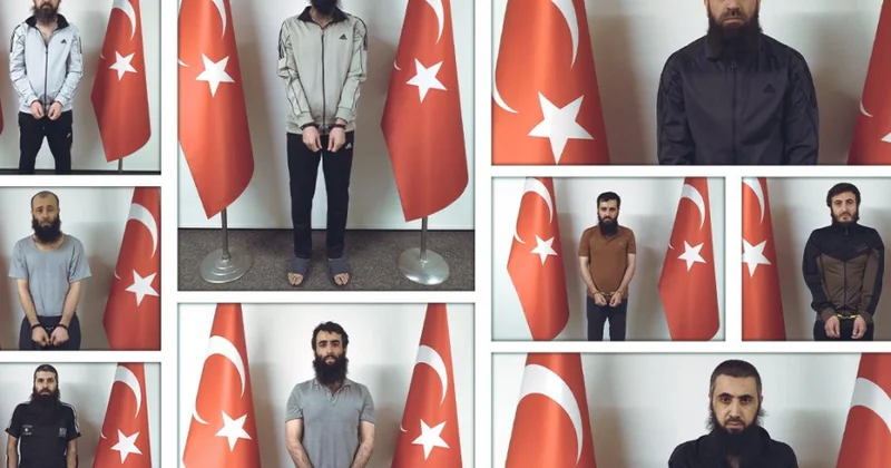 Suriyada İŞİD terrorçuları yaxalanaraq Türkiyəyə gətirilib