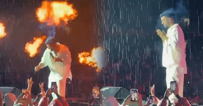 Tan Taşçı konsertində BƏDBƏXT HADİSƏ İLƏ ÜZLƏŞDİ ANBAAN GÖRÜNTÜ