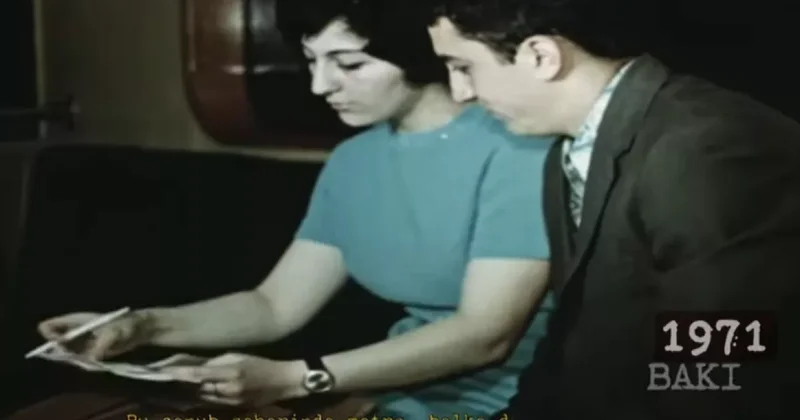 Color история : Баку и бакинцы 55 лет назад ВИДЕО